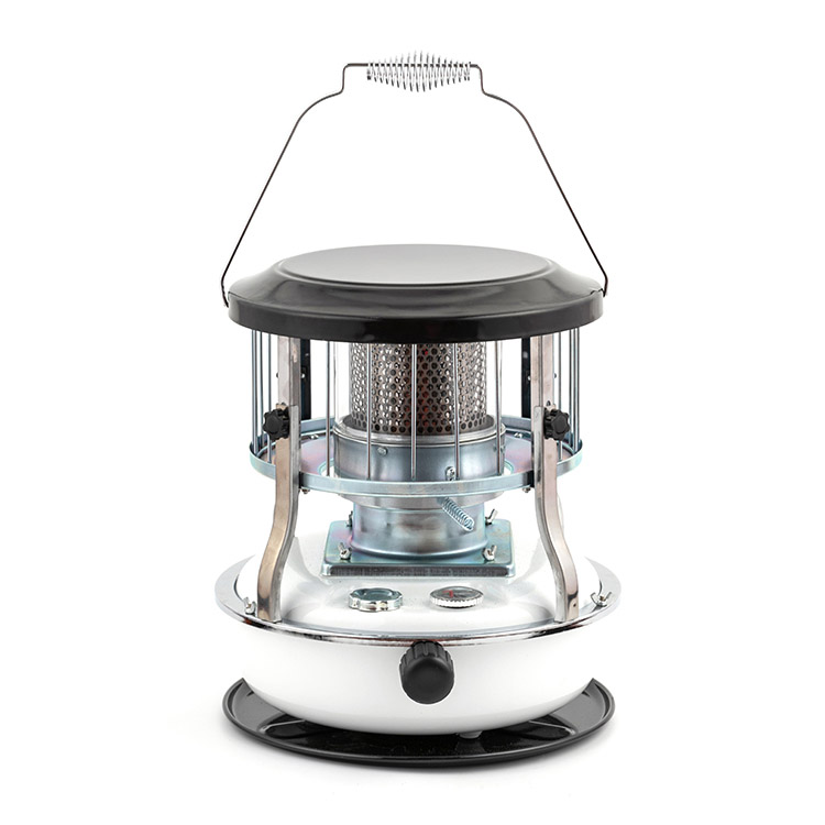 ¿Cómo está dando forma el calentador de queroseno con chimenea de vidrio de 4,6 litros a las necesidades de calefacción diarias?